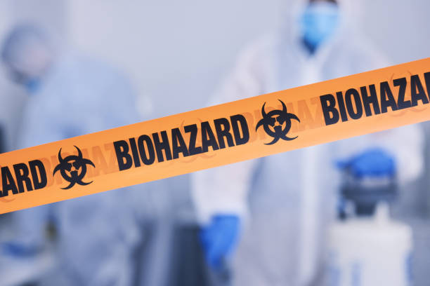 Professional Blood Cleanup technician working in Mulberry, NC